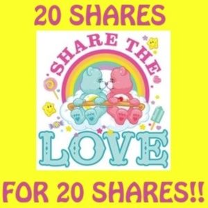 🌈💕🛍NEW LISTING🛍💕🌈20 Shares for 20 Shares!!
